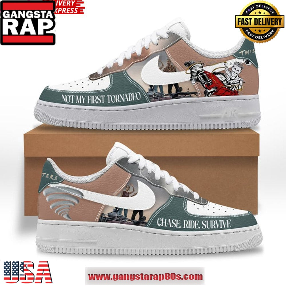 Twisters Movie Limited Edition Air Force 1 Sneakers Shoes