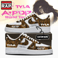 Tyla A POP World Tour Signature 2026 Custom Name Air Force 1 Shoes Sneaker , Music Trending Shoes