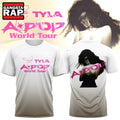 Tyla A POP World Tour Signature 2026 Special New T Shirt , Music Trending 3D Shirt