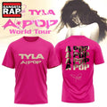 Tyla A POP World Tour Signature 2026 T Shirt , Music Trending 3D Shirt