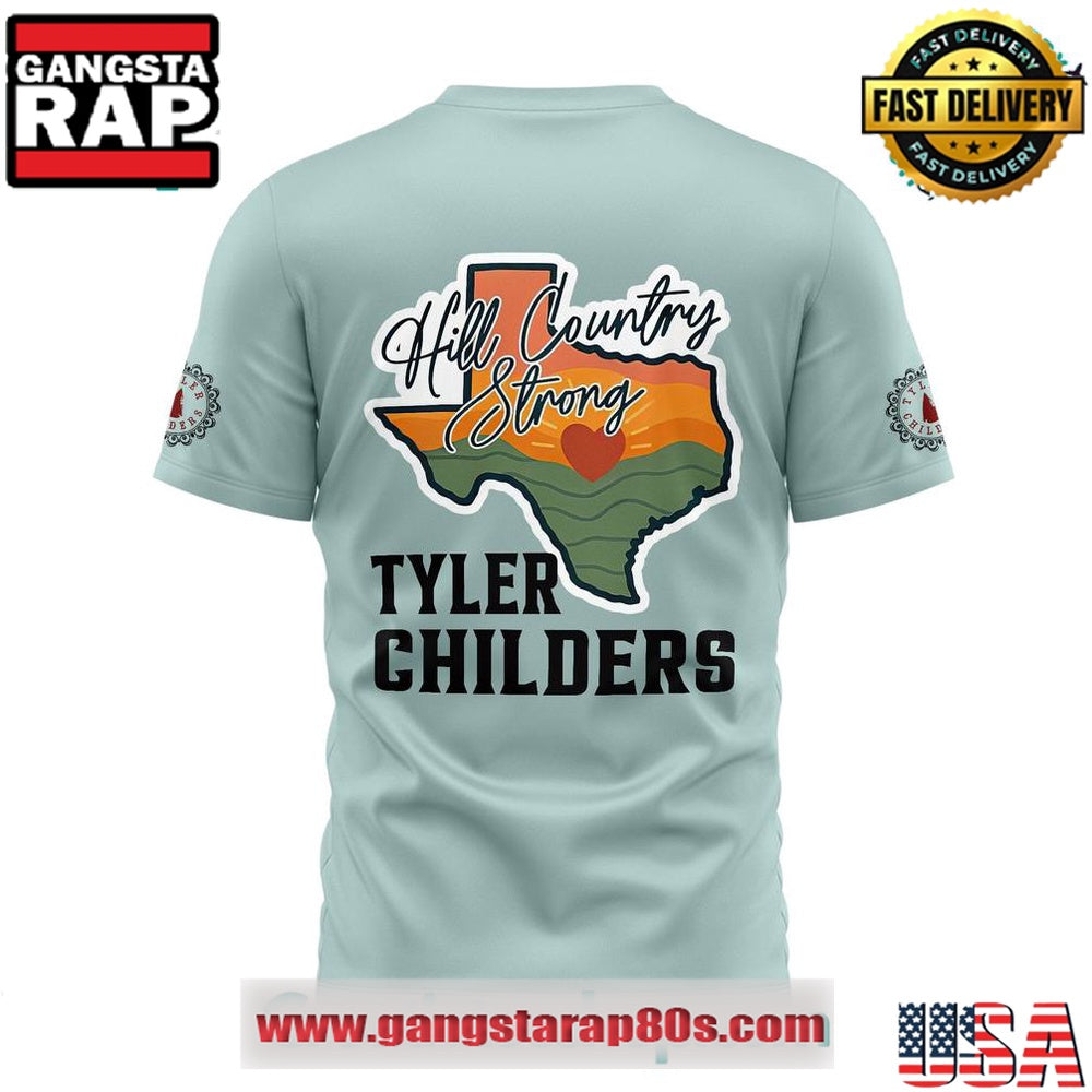 Tyler Childers Texas Stronger than the Storm Special Edition T Shirt