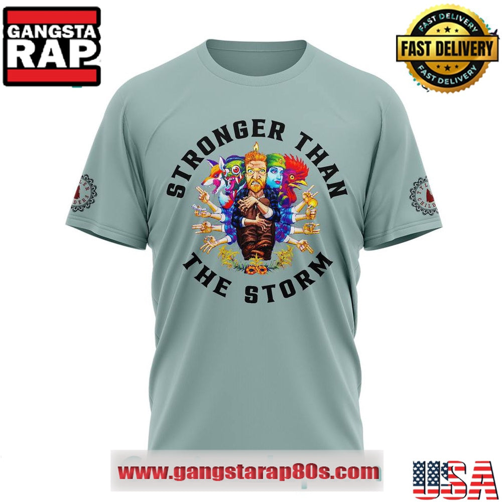 Tyler Childers Texas Stronger than the Storm Special Edition T Shirt