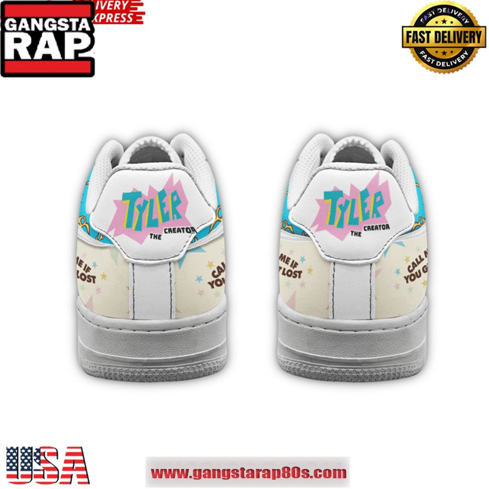 Tyler The Creator Call Me If You Get Lost Limited Air Force 1 Running Sneakers
