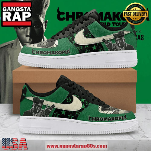 Tyler The Creator Chromakopia Limited Edition Air Force 1 Running Sneakers Shoes