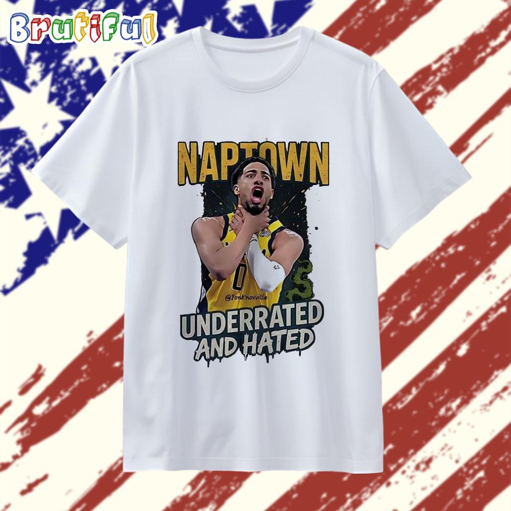 Tyrese Haliburton Choke Naptown Underrated and Hated T Shirt