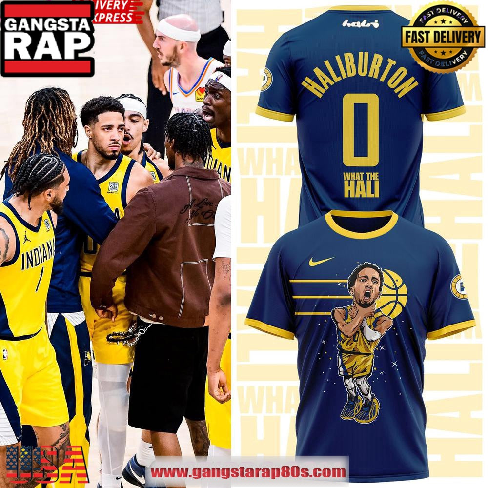 Tyrese Haliburton What the Hali NBA Finals 2025 Unisex T Shirt