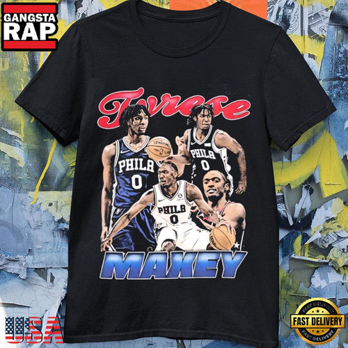 Tyrese Maxey Philadelphia 76ers player T Shirt