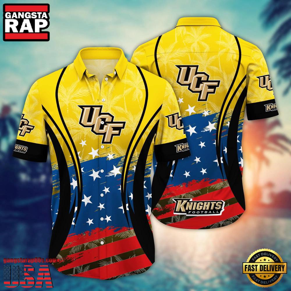 MLB UCF Knights Team Logo Hot Summer Aloha Hawaiian Shirt