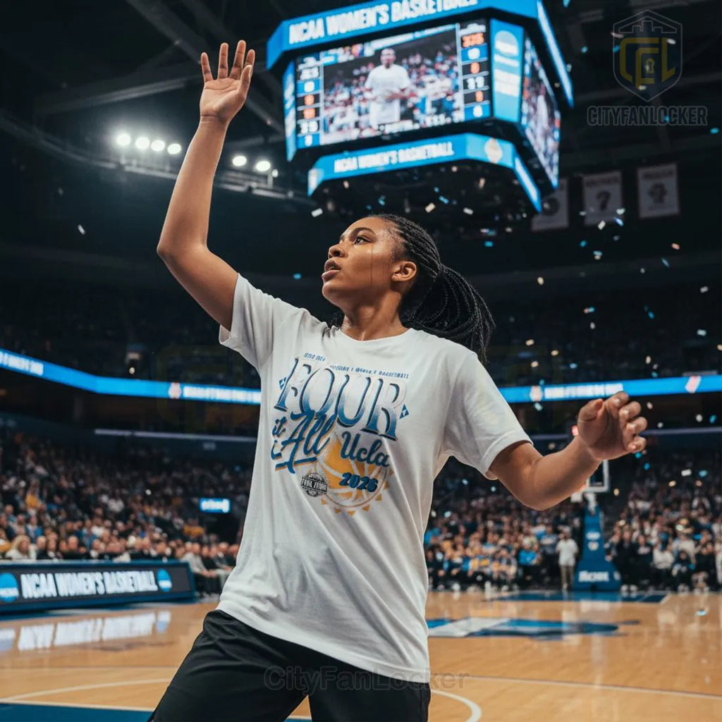 UCLA 2026 Women’s Basketball Final Four March Madness Commemorative T-Shirt