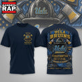 UCLA Bruins 2026 NCAA Firefighter Built for the Fire 3D Shirt Hoodie T-Shirt