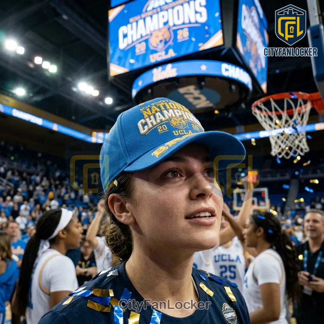UCLA Bruins National Champions 2026 NCAA Women’s Basketball Commemorative Baseball Cap