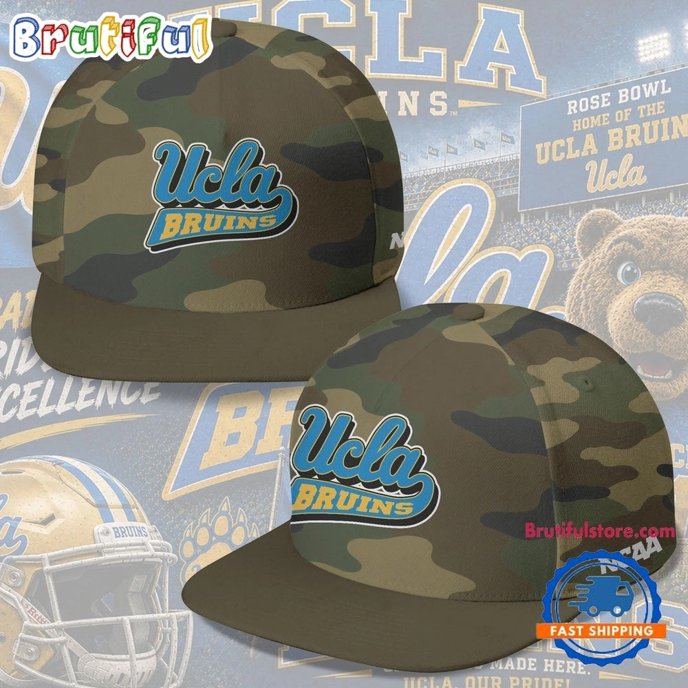 Ucla Bruins NCAA Field Ops Camo Snapback Cap