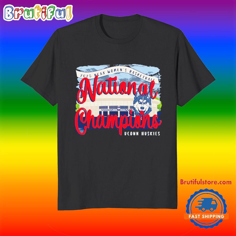 UConn Huskies 2025 NCAA Women’s Basketball National Champions School T Shirt