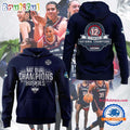UConn Huskies 2025 Women’s Basketball 12th National Champions 3D Print Hoodie