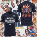 UConn Huskies 2025 Women’s Basketball 12th National Champions 3D Print Shirt