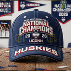 UConn Huskies 2026 NCAA Men’s Basketball National Champions Premium Cap