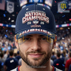 UConn Huskies 2026 NCAA Men’s Basketball National Champions Premium Cap