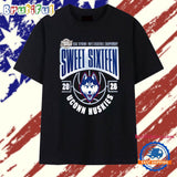 UConn Huskies 2026 NCAA Men’s Basketball Tournament March Madness Sweet 16 T Shirt