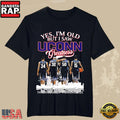 UConn Huskies Legends Allen Yes I’m Old But I Saw Greatness T-Shirt
