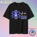 Uconn Huskies National Ems Week Heartbeat T Shirt