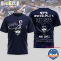 UConn Huskies NCAA Game Day Nurse Limited 3D T Shirt