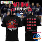 Uconn Huskies Women’s Basketball 2025 Champions Hoodie T-Shirt