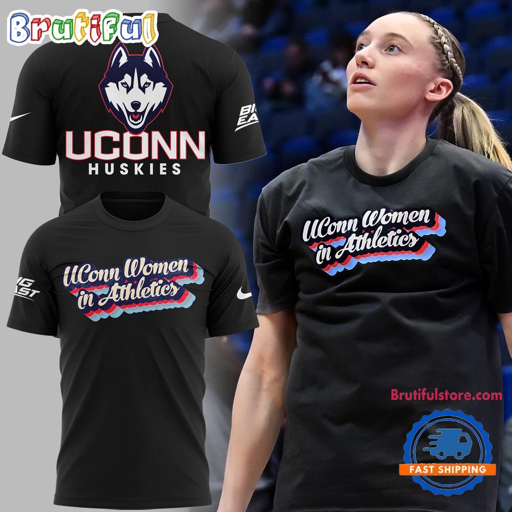 UConn Huskies Women’s Basketball 2025 In Athletics Hoodie T-Shirt