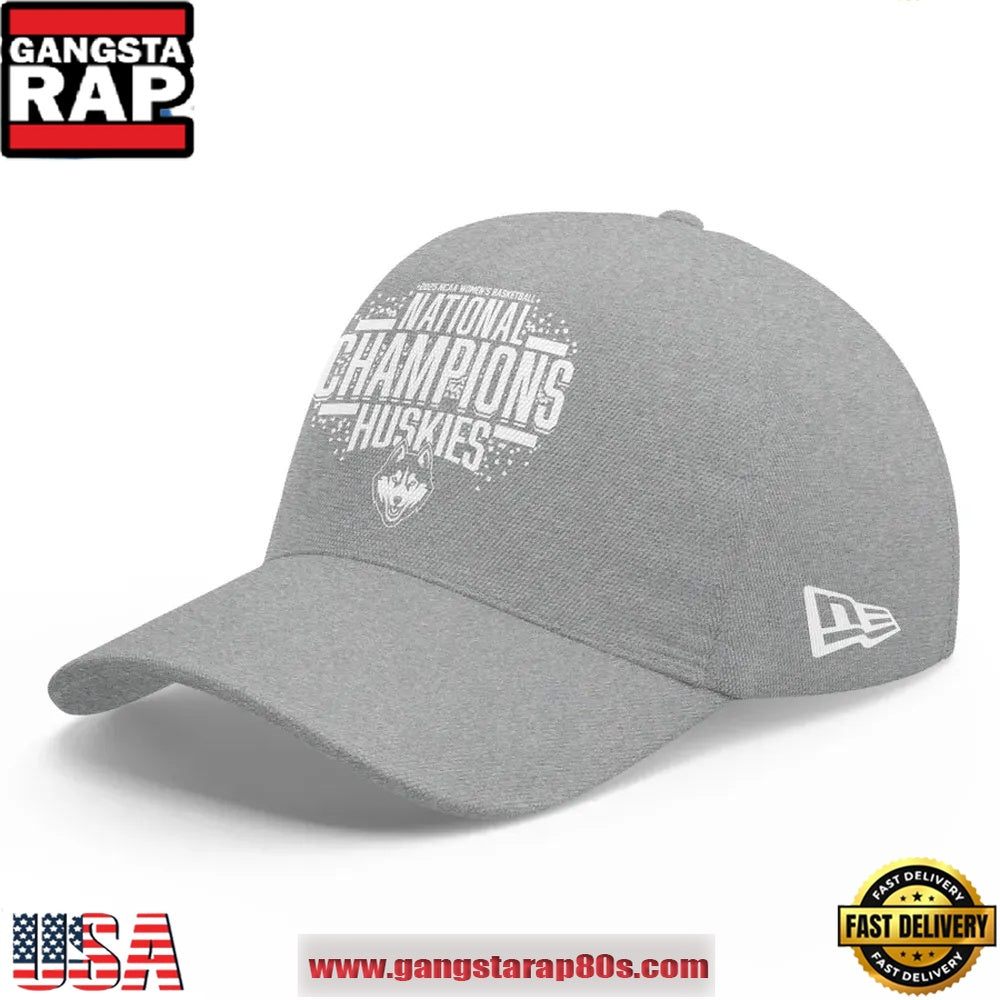 UConn Huskies Women’s Basketball 2025 National Champions Zip Classic Cap Hats