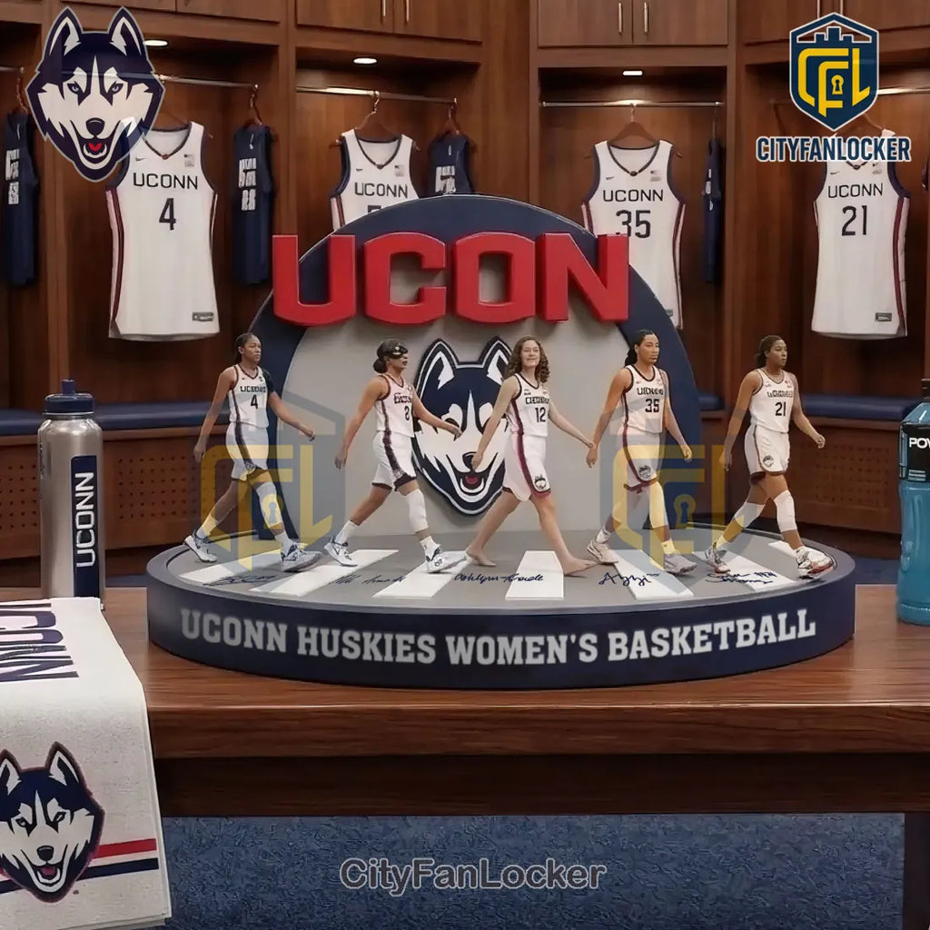 UConn Huskies Women’s Basketball Starting Five Limited Edition Diorama