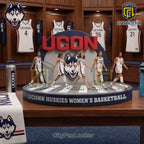 UConn Huskies Women’s Basketball Starting Five Limited Edition Diorama