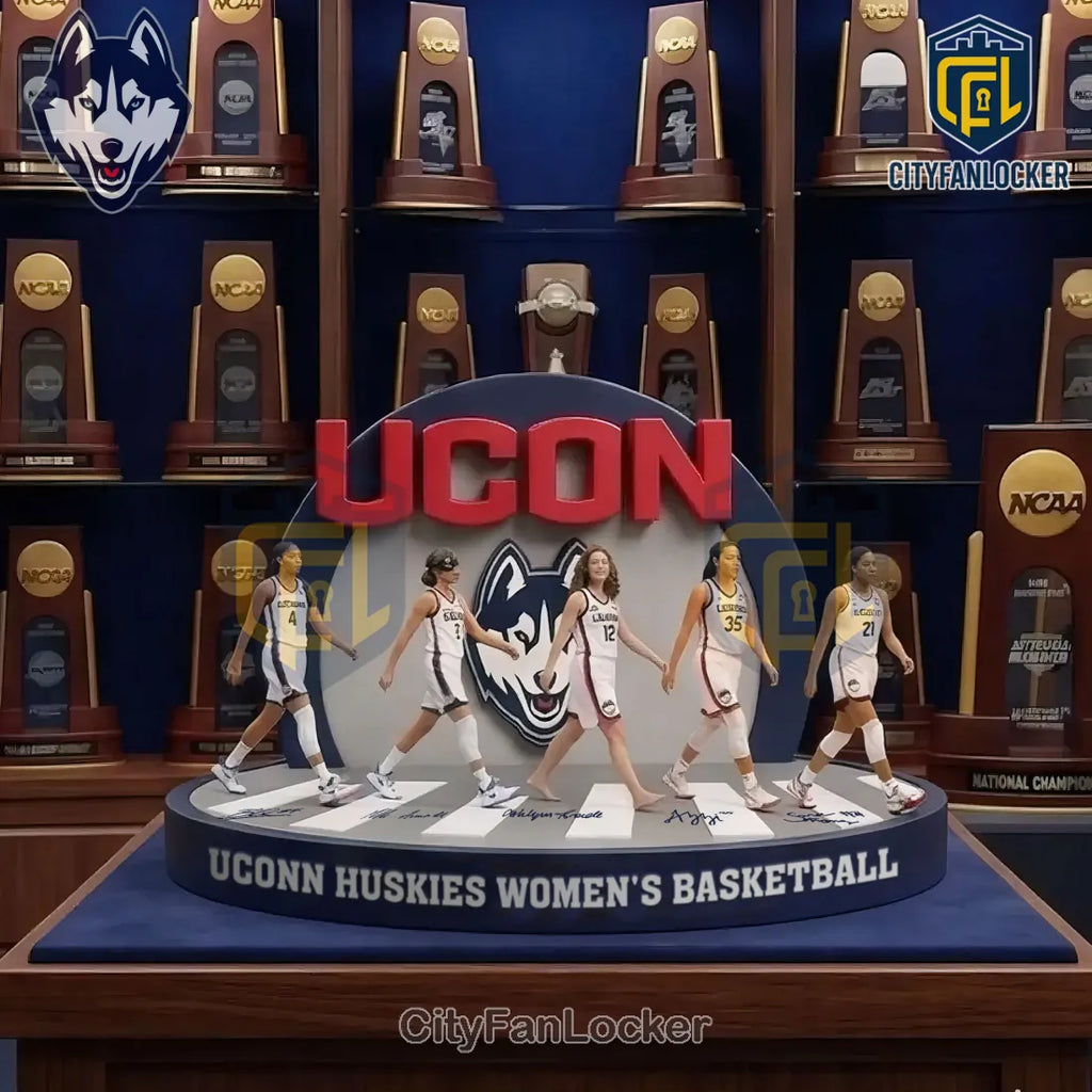 UConn Huskies Women’s Basketball Starting Five Limited Edition Diorama