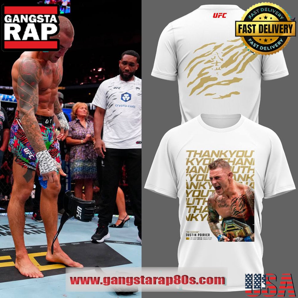 UFC Dustin Poirier - Thank You The Diamond T-Shirt