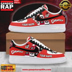 UGA Bulldogs Dawgs Custom Air Force 1 Sneakers Shoes