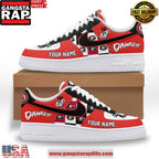 UGA Bulldogs Dawgs Custom Air Force 1 Sneakers Shoes