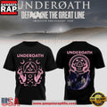 Underoath 2026 Define the Great Line 20th Anniversary Tour All Over Print T Shirt
