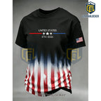 United States 1776-2026 Semiquincentennial Patriotic Flag T-Shirt