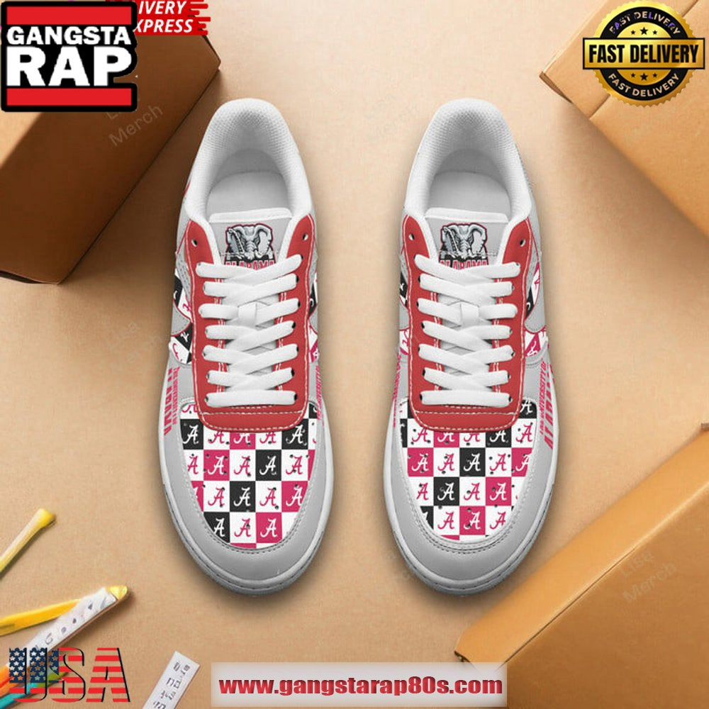 University of Alabama Roll Tide Air Force 1 Sneakers Shoes