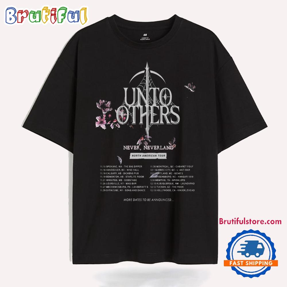 Unto Others Never Neverland North American Tour 2024 T Shirt