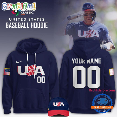USA Baseball 2026 World Classic Limited Edition Navy Hoodie