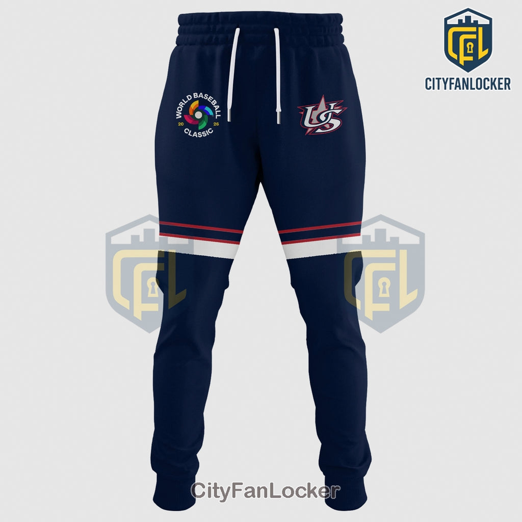 USA Baseball WBC Champions 2026 Limited Edition Graphic Hoodie