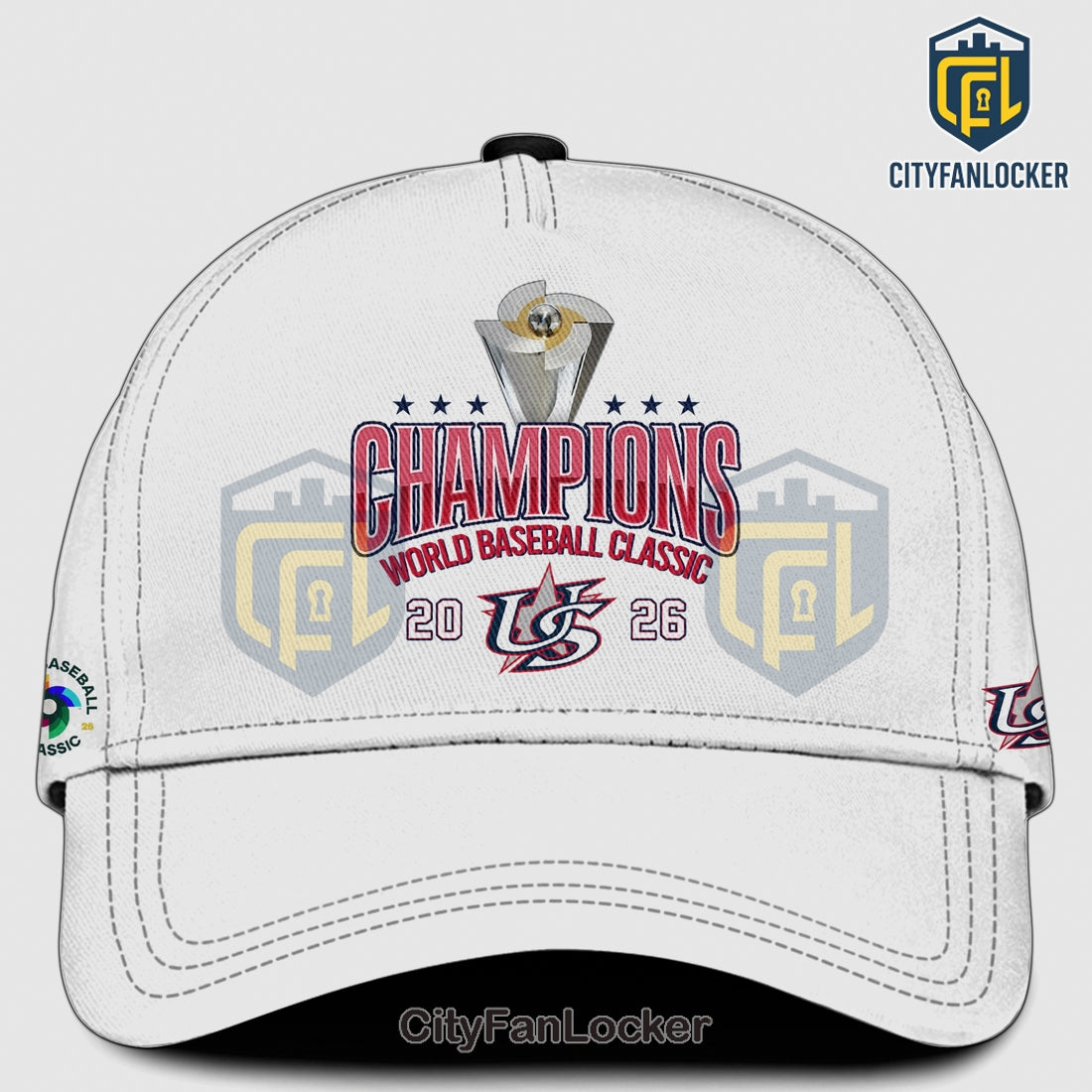 USA Baseball WBC Champions 2026 Special Edition Pullover Hoodie