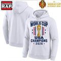 USA Champions 2026 Trophy Design FIBA Womens Basketball World Cup Hoodie