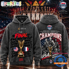 USA Women’s Basketball 2026 FIBA World Cup Champions Limited Edition Hoodie T-Shirt