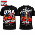 USA Women’s Basketball World Champions 2026 Berlin Final Victory 3D Shirt