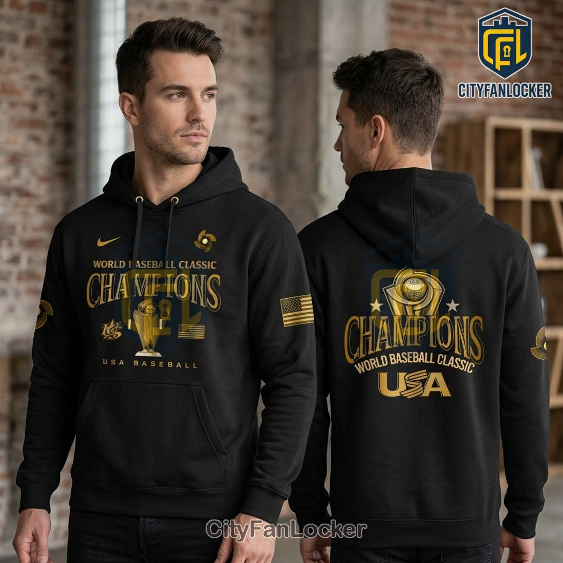 USA World Baseball Classic Champions 2026 Limited Edition Hoodie
