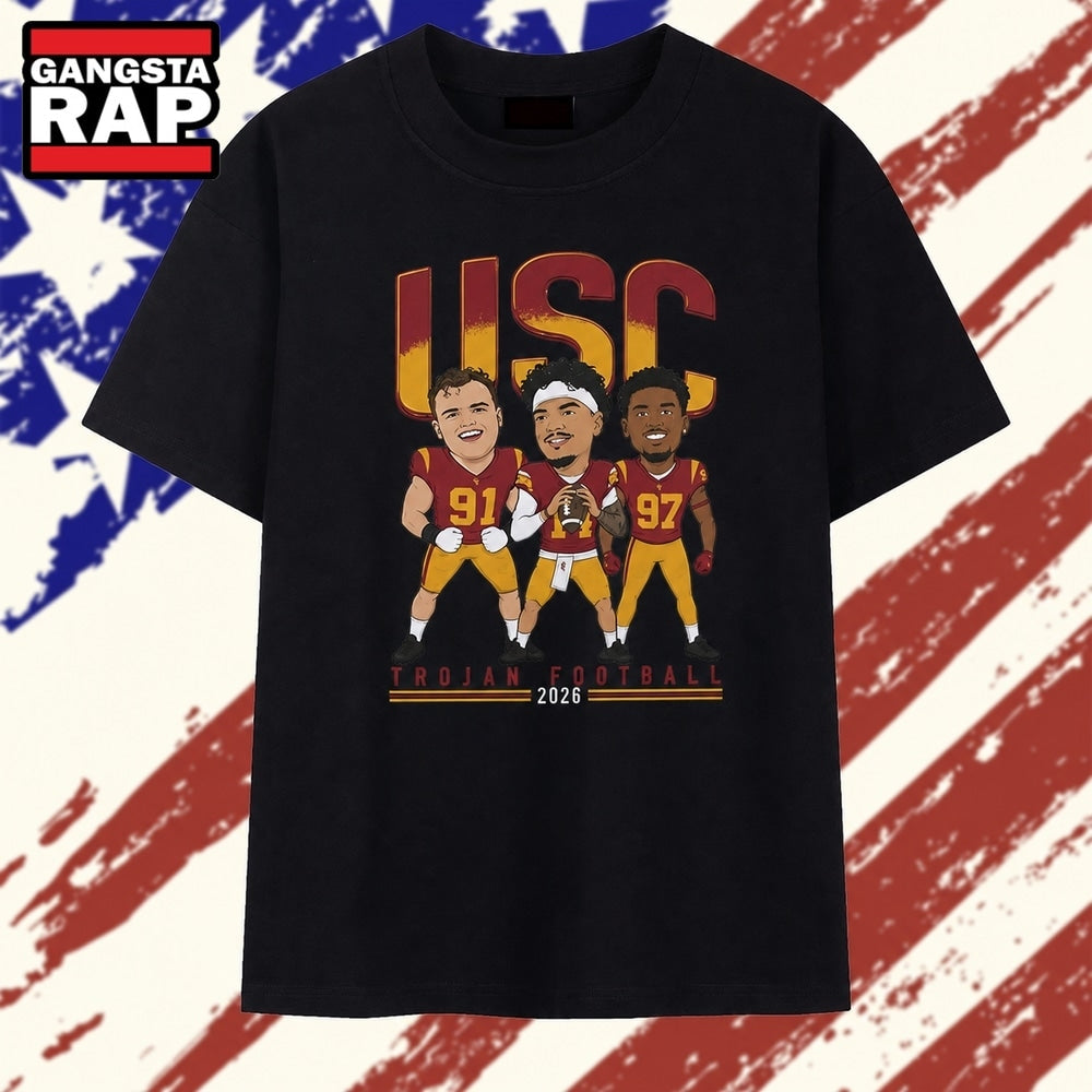 USC Trojan Football 2026 Players T Shirt