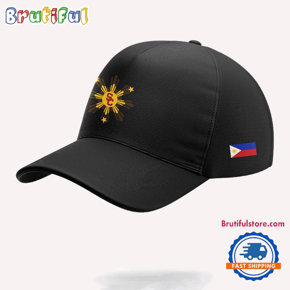 USC Trojans Filipino Heritage Night Limited Edition Black Cap Hats