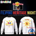 USC Trojans Filipino Heritage Night Limited Edition White Hoodie T-Shirt