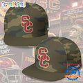 Usc Trojans NCAA Field Ops Camo Snapback Cap