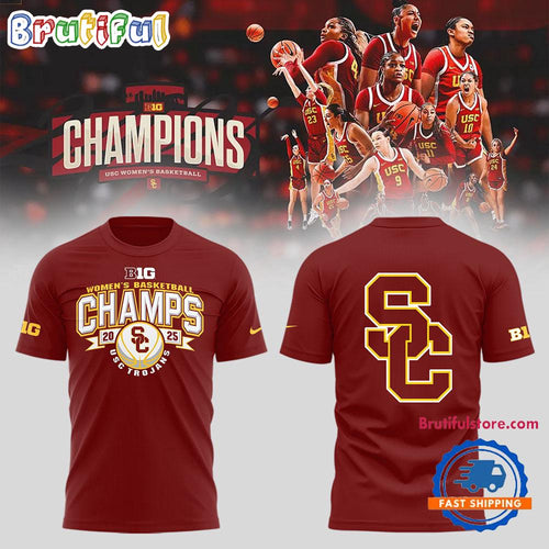 USC Trojans Women’s Basketball 2025 Champions Limited New Shirt